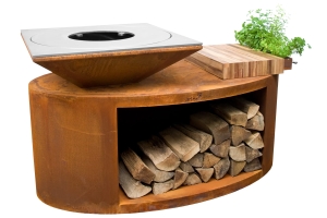 Artiss palenisko-grill ogrodowy G3 corten