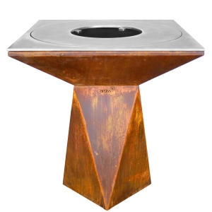 Artiss palenisko-grill ogrodowy G1 corten